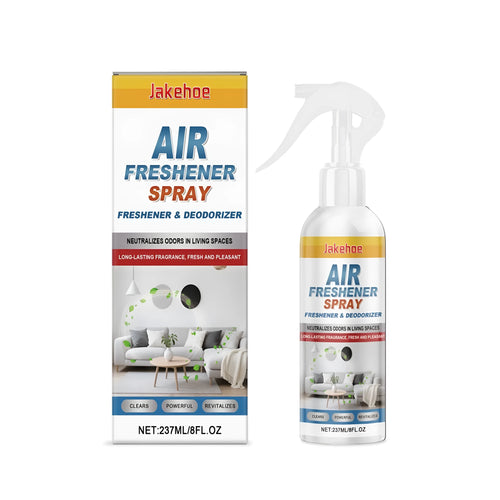 237ml capacity air freshener spray bottle with a spray trigger.