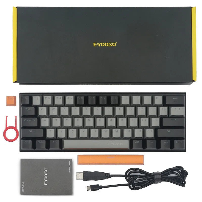 Aluminium alloy mechanical keyboard key cap set in various colour options for universal keyboards.