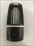 USB rechargeable mosquito killer lamp 2-in-1 with UV LED light and safety cage on white background