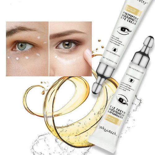 20g jar of anti dark circle peptide eye cream for lightening bags and puffiness