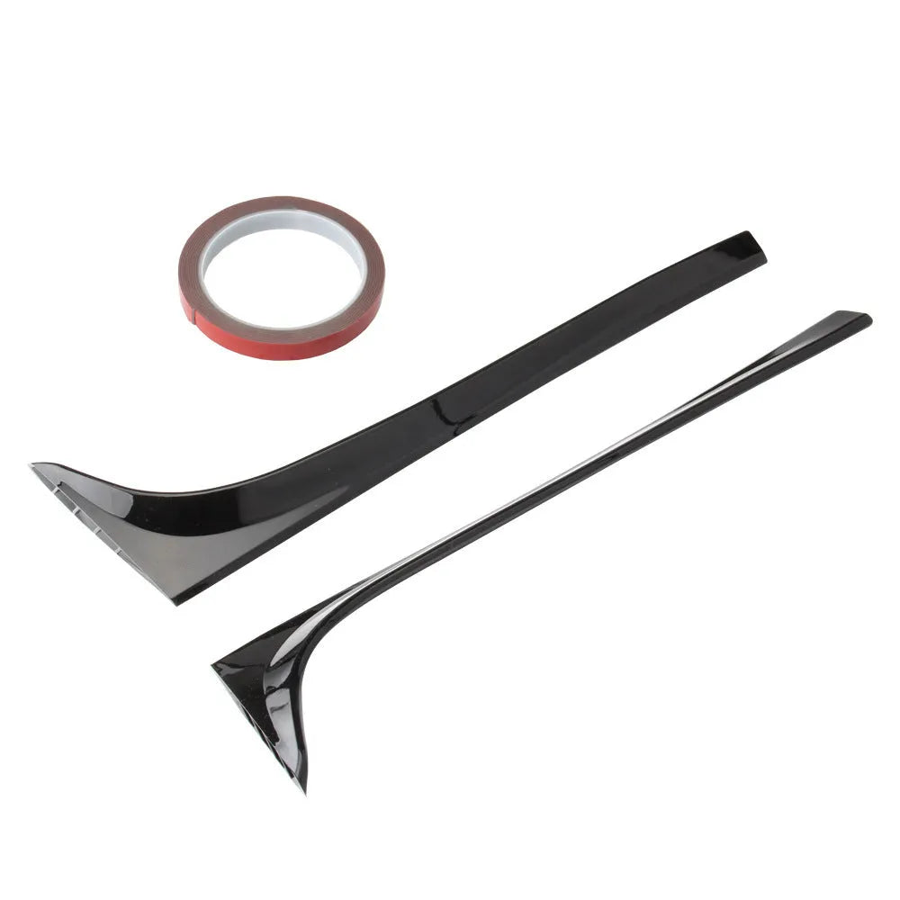Black ABS plastic rear window spoiler wing for Volkswagen Golf 7 MK7 car
