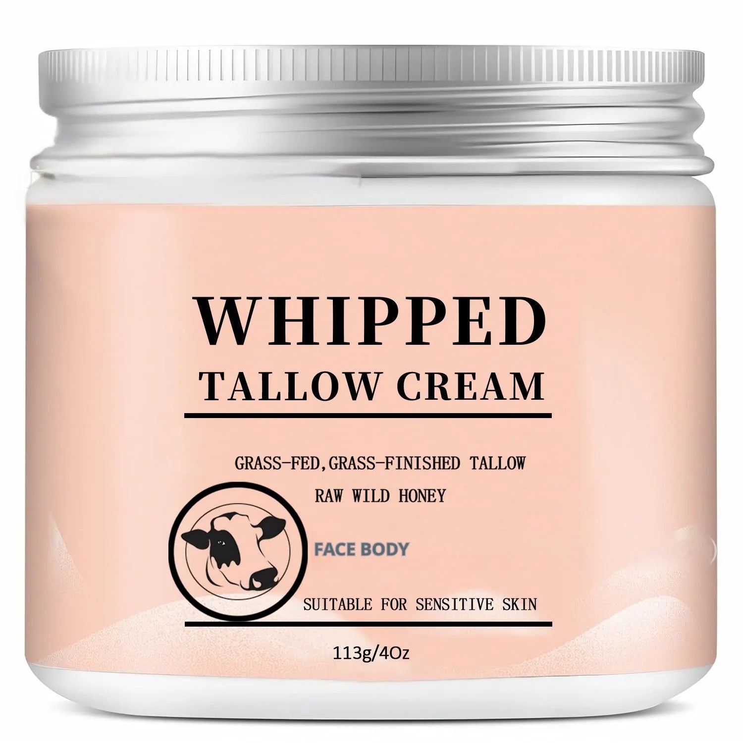 113g butter cream facial moisturiser jar for dry skin relief