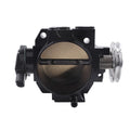 Aluminium throttle body for Honda K20A engine with 70mm diameter in black or silver finish