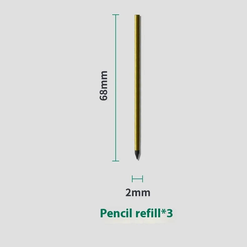 Loose spiral notebook filling paper refill pack with Zodiac Forest paper and metal-core pen refills