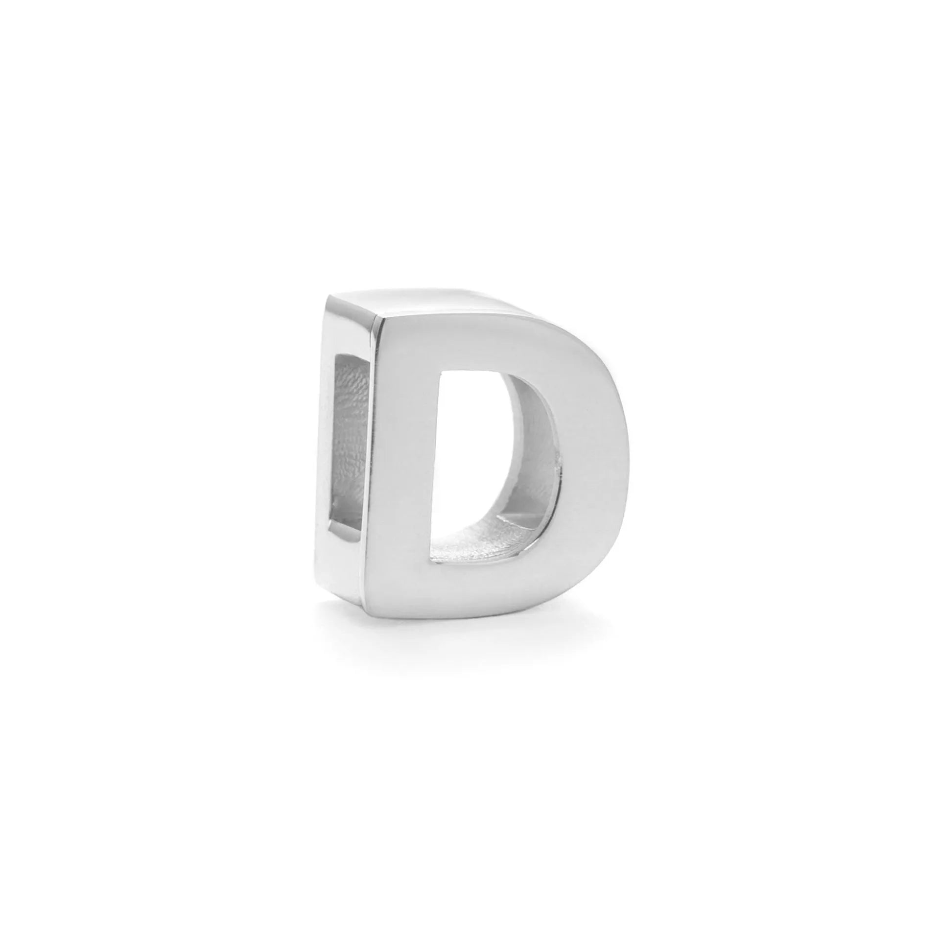Titanium steel necklace with a choice of letter, number, or love heart pendant on a 40.5 cm chain.