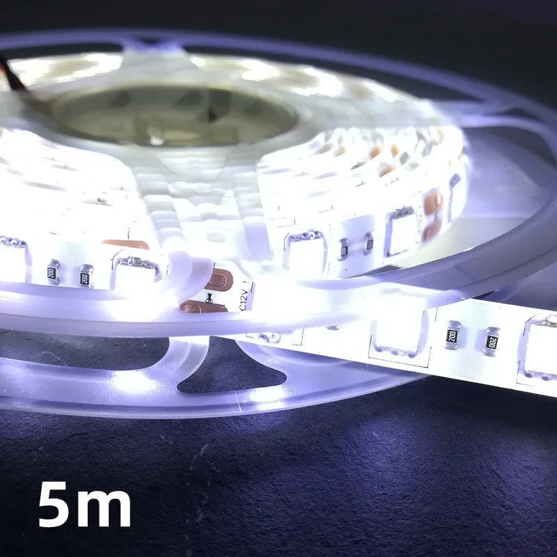 Flexible epoxy waterproof 12V 5050 LED light strip 60pcs/m for outdoor decoration