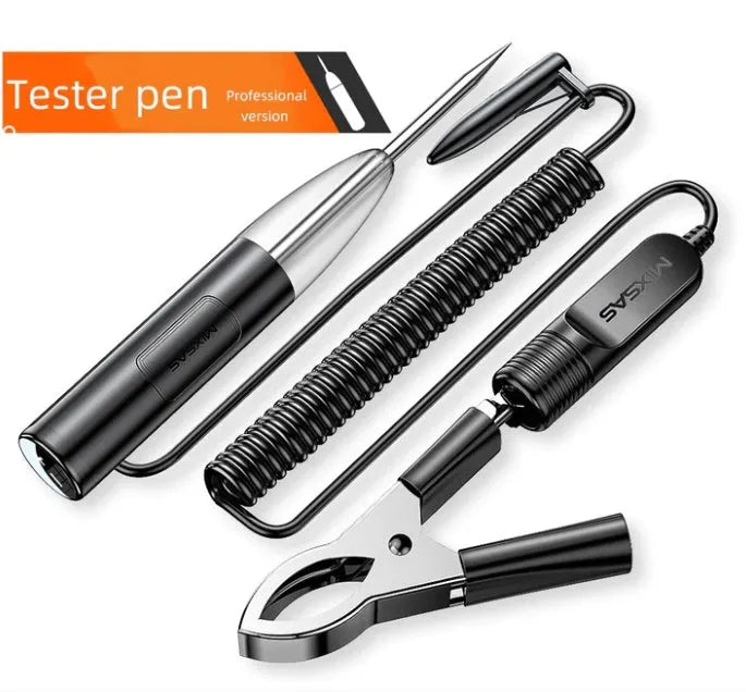 Auto measuring pen with TPU body and spring wire for 12V 24V circuit testing