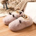 USB electric heating slippers with velvet upper and adjustable temperature control in multiple colour options