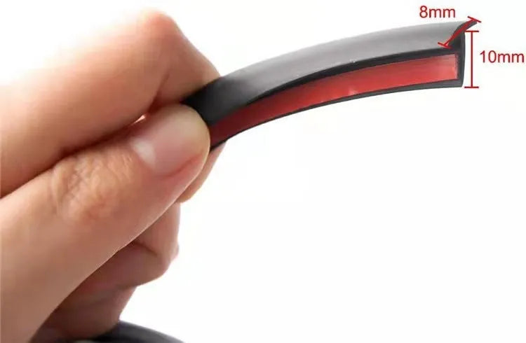 TPE universal rubber seal strip for car surroundings, machinery, doors and windows in black or white