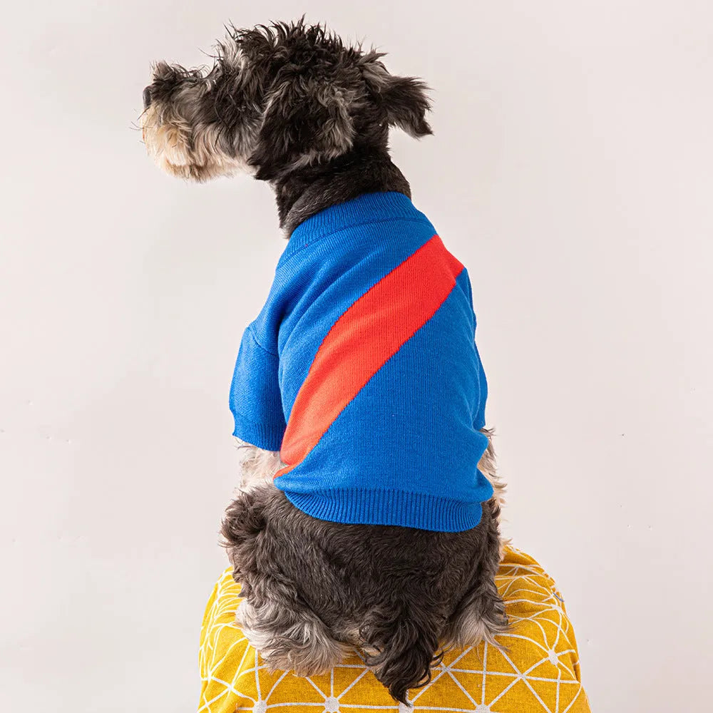 Corgi poodle wool casual dog sweater in multiple colour options