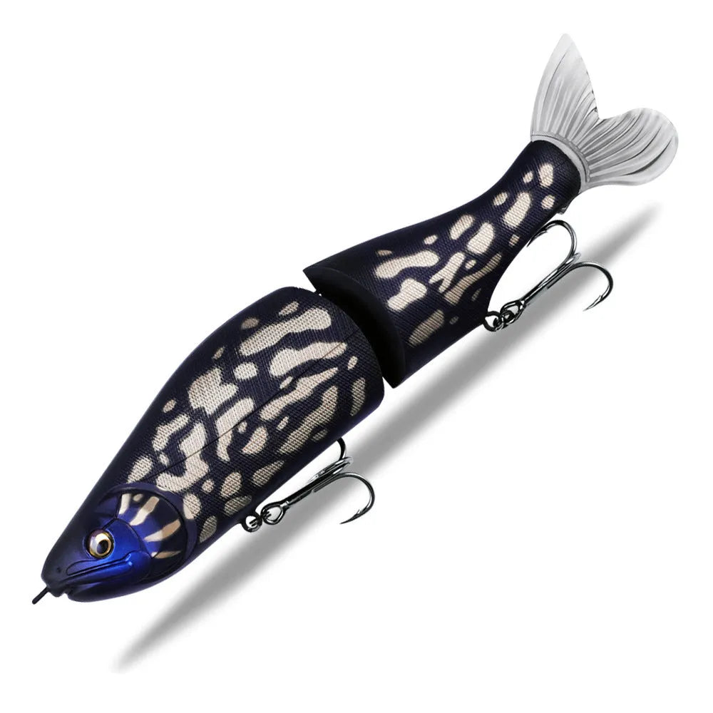 185mm plastic fishing bait for bass fishing available in multiple colours