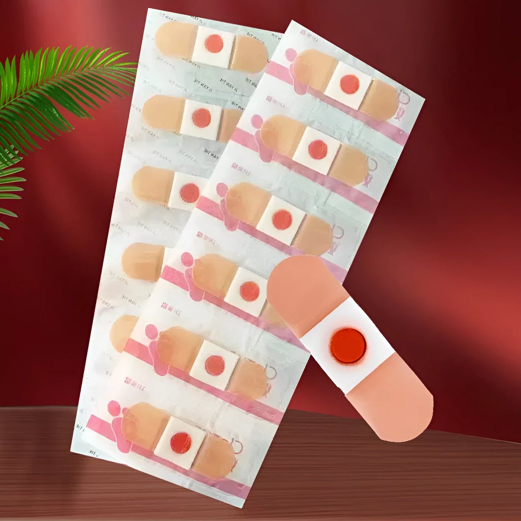 Non-woven fabric corns removing adhesive foot patches for sports and massage protection