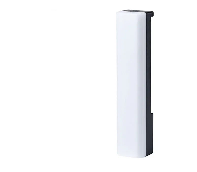 Black and white 3D RGB music voice-activated table-top ambiance lamp with USB cable