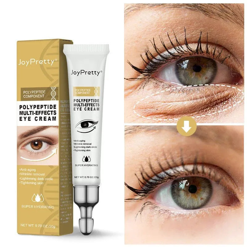 20g jar of anti dark circle peptide eye cream for lightening bags and puffiness