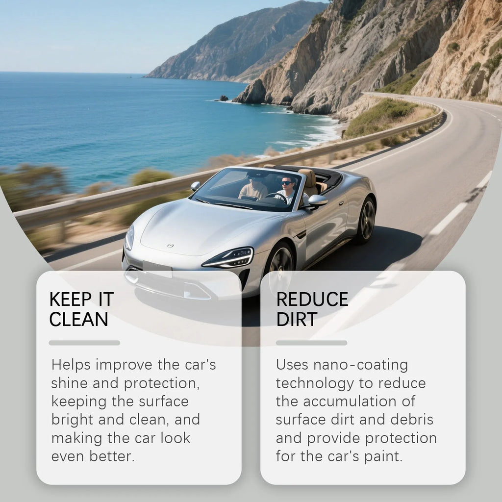 120ml can of ceramic coating protective spray for vehicle paint and surfaces.