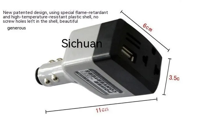 011C car charger adapter with USB output for mobile phone charging from cigarette lighter socket