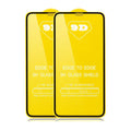 Black tempered glass screen protector for Xiaomi smartphones with full coverage design