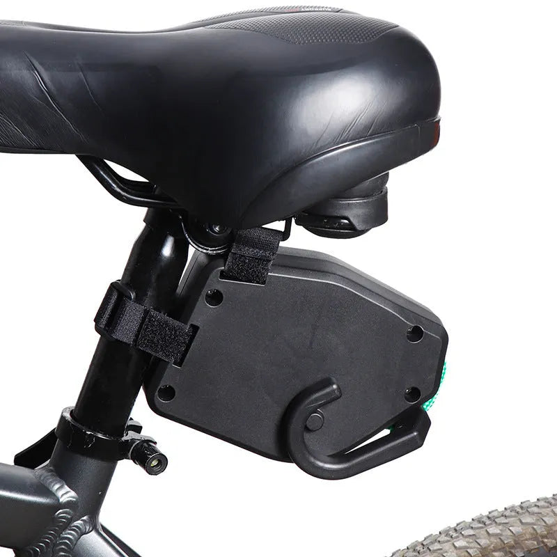 Black plastic and resin bicycle trailer rope for mountain bike and parent-child cycling trailer connections