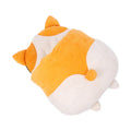Orange semi-enclosed cat sleeping bag bed, 65 x 53 x 12 cm, winter pet nest and sleeping mat