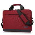 Oxford cloth computer bag shoulder handbag briefcase with zip and liner, 14 or 15.6 inch, blue black red grey