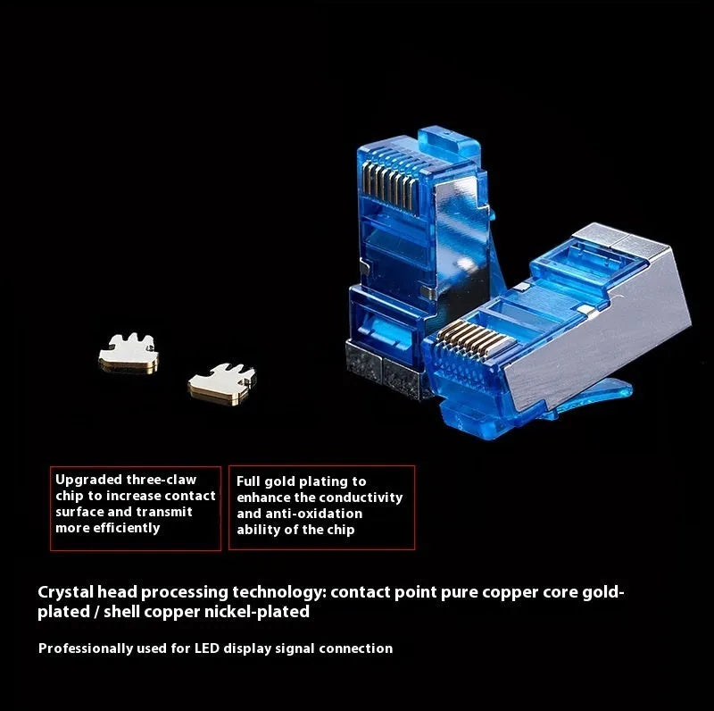 CAT6 RJ45 plug Ethernet extension cable showing connectors and coiled length.
