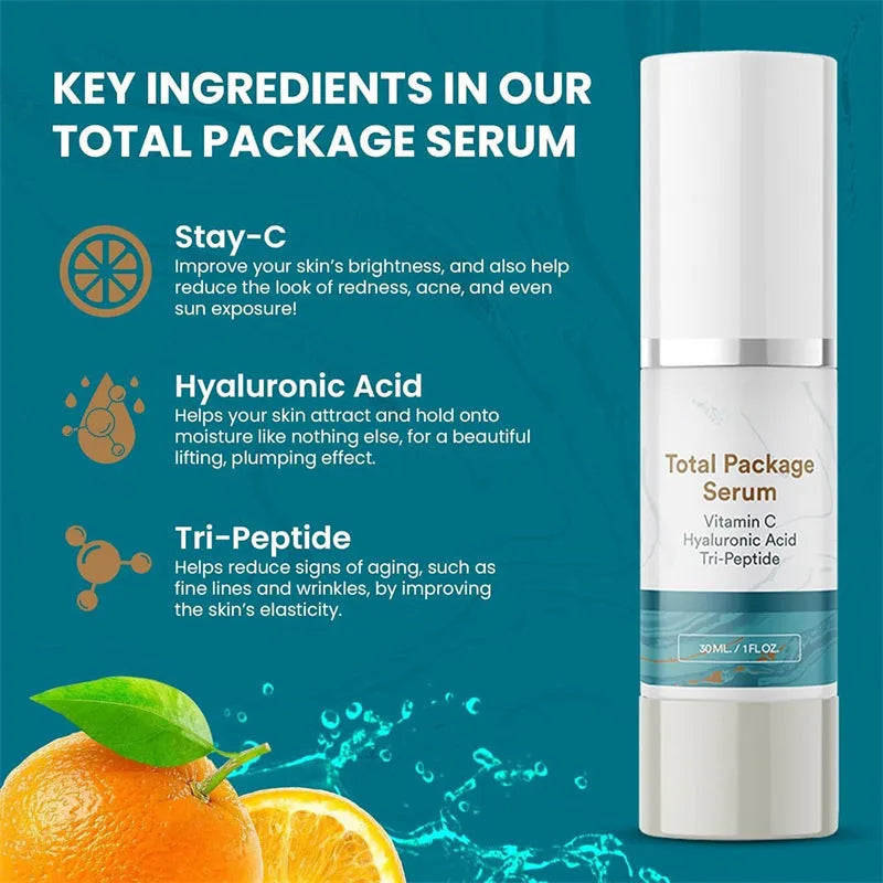 30ml facial essence bottle for moisturising and brightening skincare
