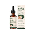 30ml nail care solution bottle with mild brightening nourishing formula and nursing applicator