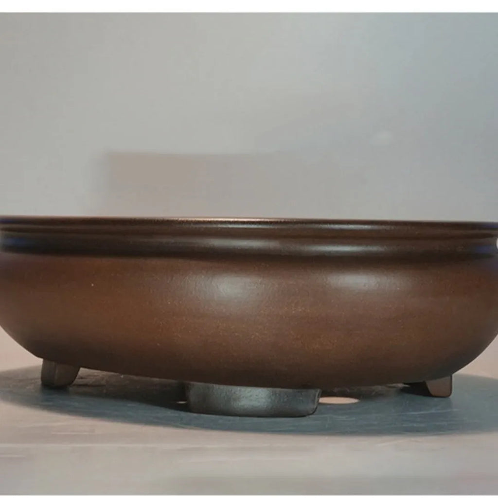 Purple sand desktop flowerpot with classical handmade style measuring 58cm by 47cm by 18cm