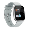 W10 Bluetooth smart watch for heart rate monitoring in black, shown on a wrist.