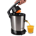 Stainless steel citrus juicer separator machine with round feeding port for lemons and oranges