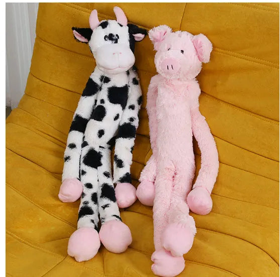 70cm plush toy lamb with sound function, short plush fabric, PP cotton filling