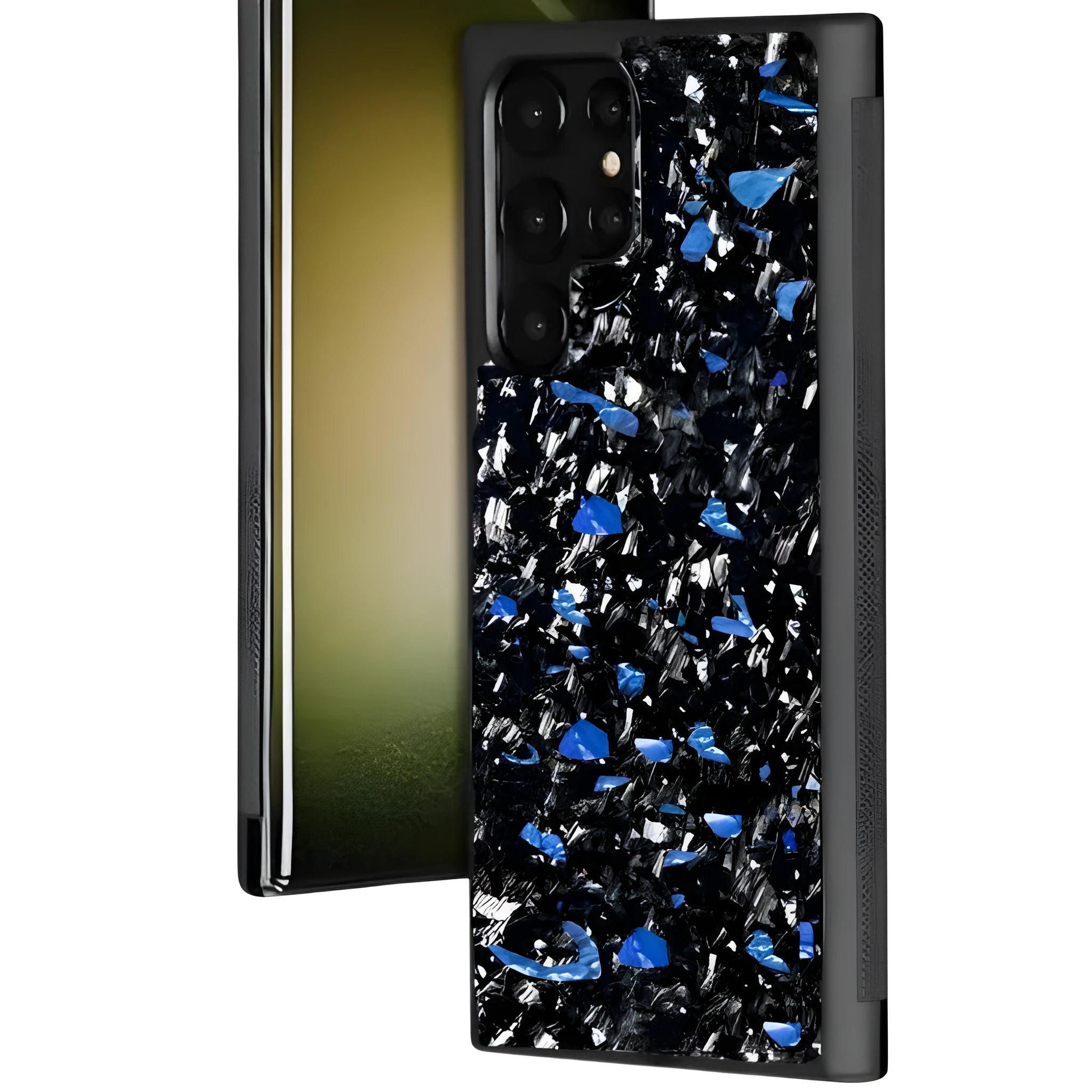 Samsung Galaxy phone case in Forged colours for S20 S21 S23 models non-magnetic design