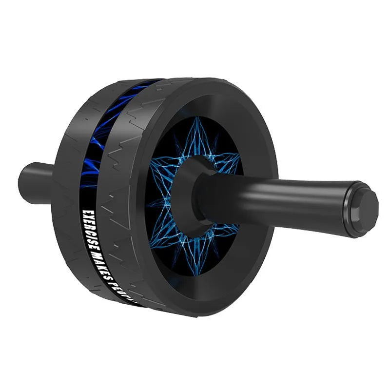 Abdominal wheel fitness equipment in multiple colour combinations for core strengthening exercises