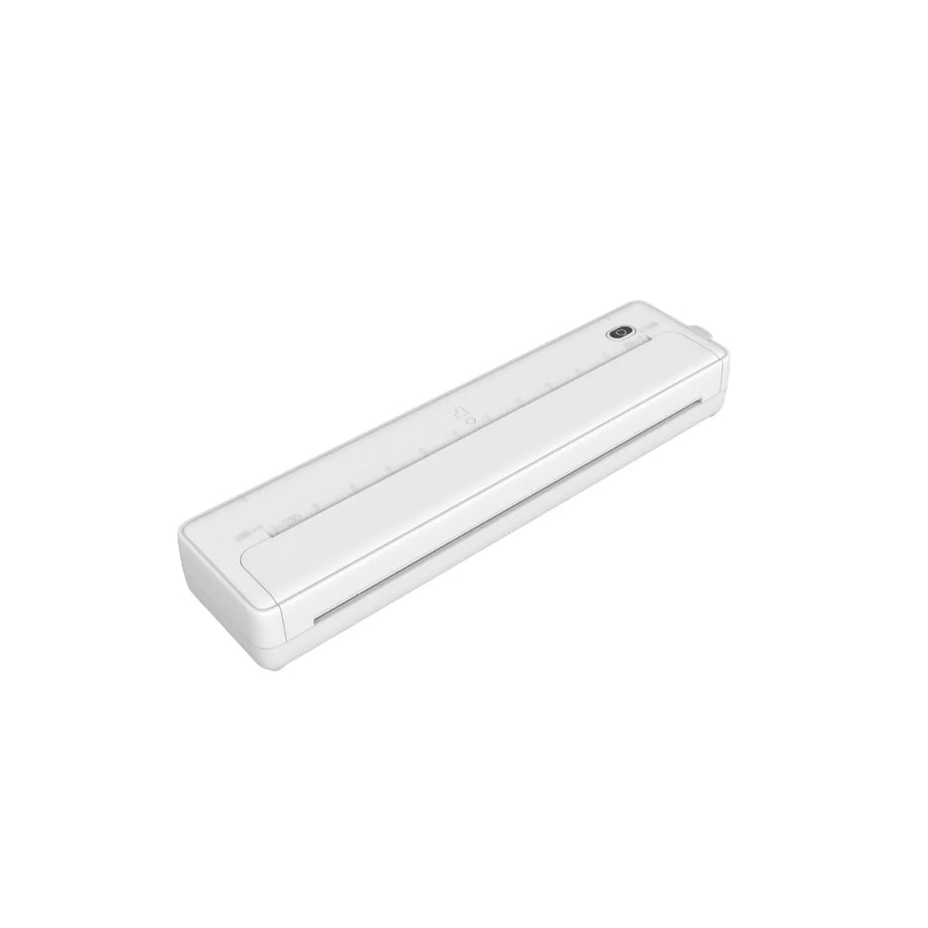 Compact black A4 Bluetooth wireless printer with USB port for mobile phone and computer connection