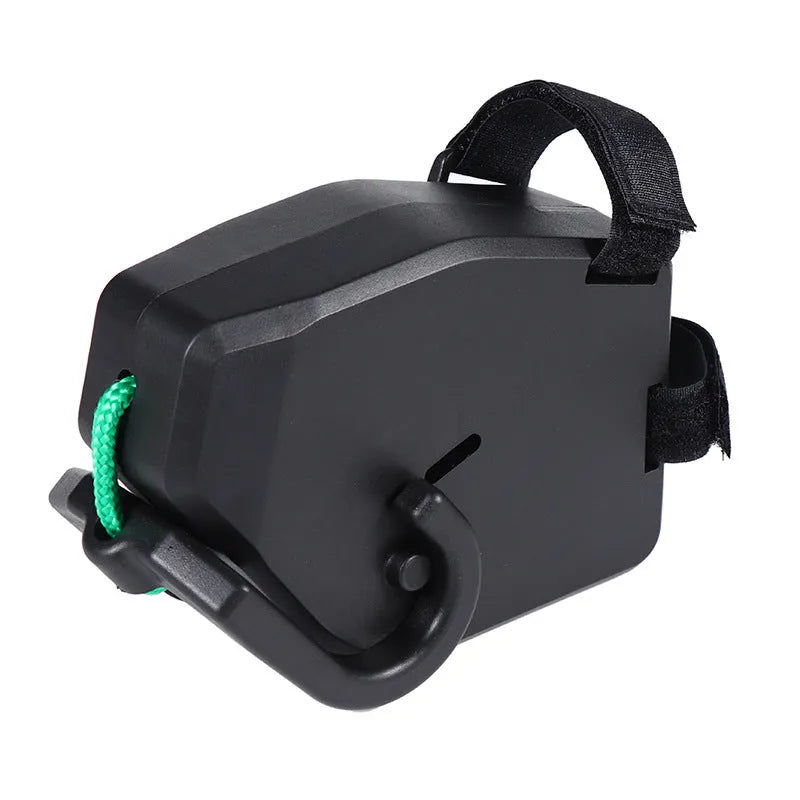 Black plastic and resin bicycle trailer rope for mountain bike and parent-child cycling trailer connections