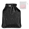 Bubble net soap bag container measuring 17x13cm for waterproof soap storage