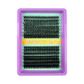 Mixed messy false eyelash set in high imitation material with large capacity storage box