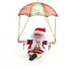 Electric Santa Claus climbing ladder plastic Christmas decoration for party displays