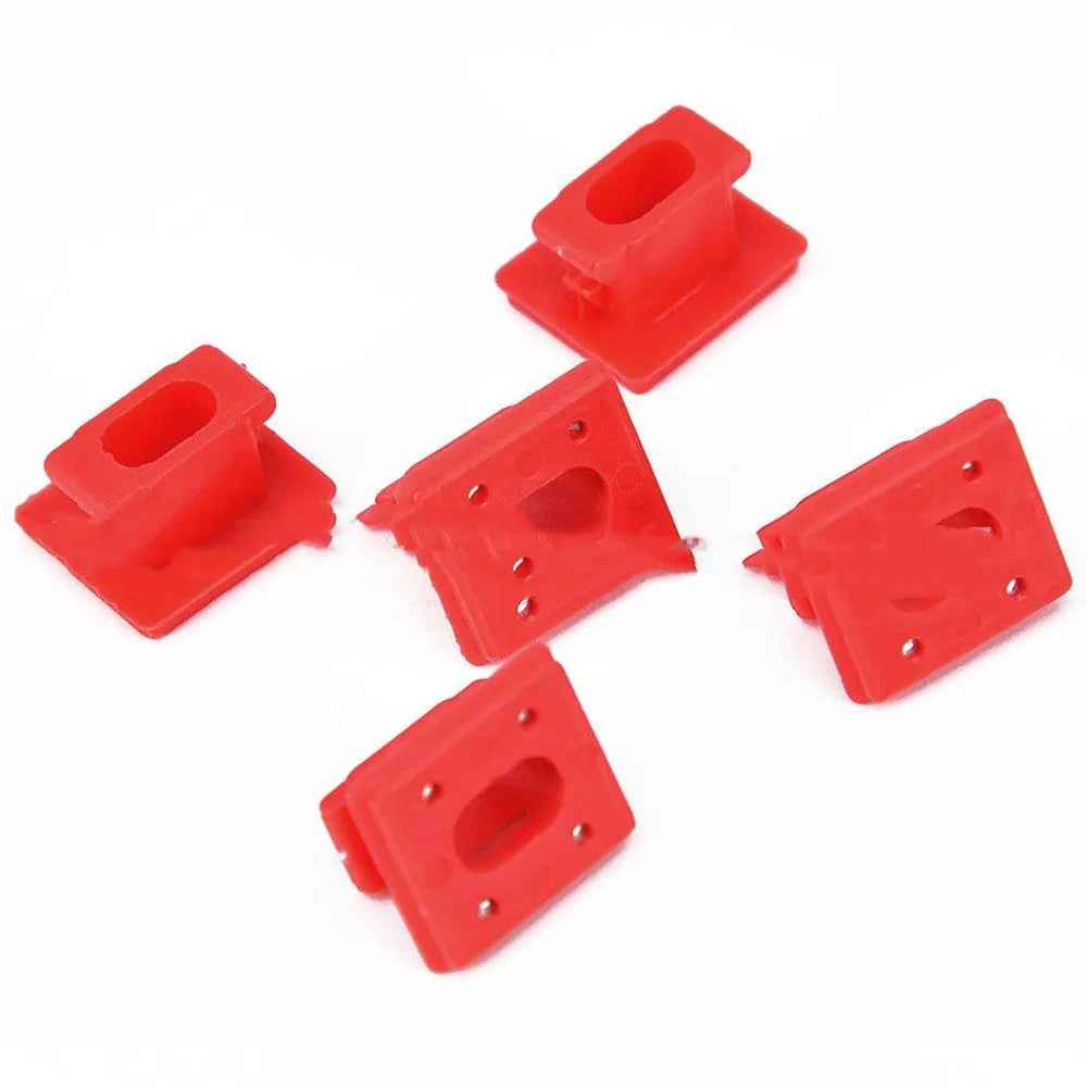 10 walnut brown plastic BMW interior trim panel clip fasteners for door panel repair