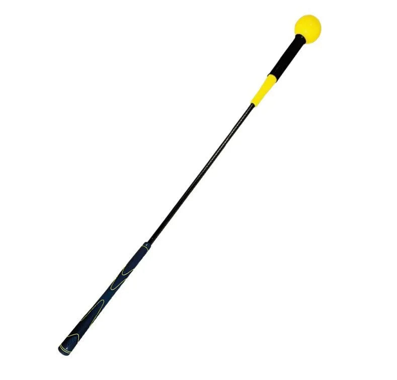 Golf indoor swing practice hand shape trainer in six colour options: black, blue, gray, green, red, and yellow