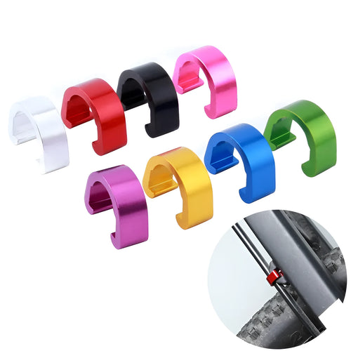 Aluminium alloy C-shaped buckle in multiple colours, 10.2mm wide.