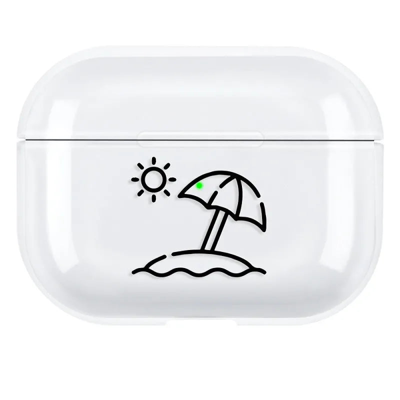 AirPods Pro 3 PC hard protective shell case in solid colour options