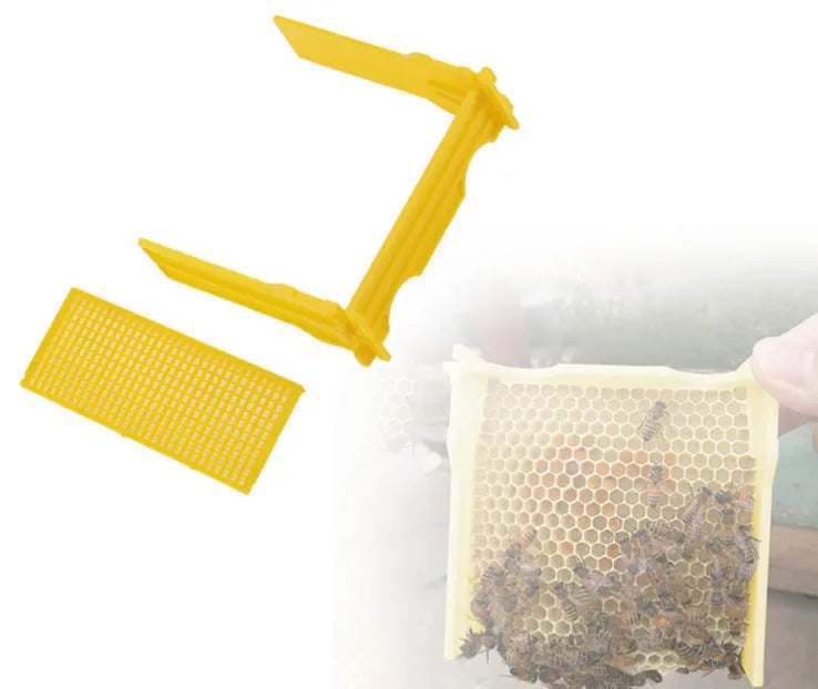 Three white EPS foam mini delivery boxes for beehive beekeeping tool set.