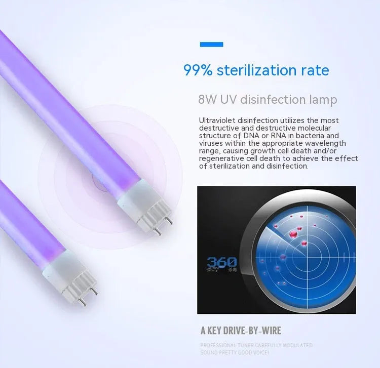 Small silver ultraviolet sterilizer with stainless steel chamber for nail salon and barber tools