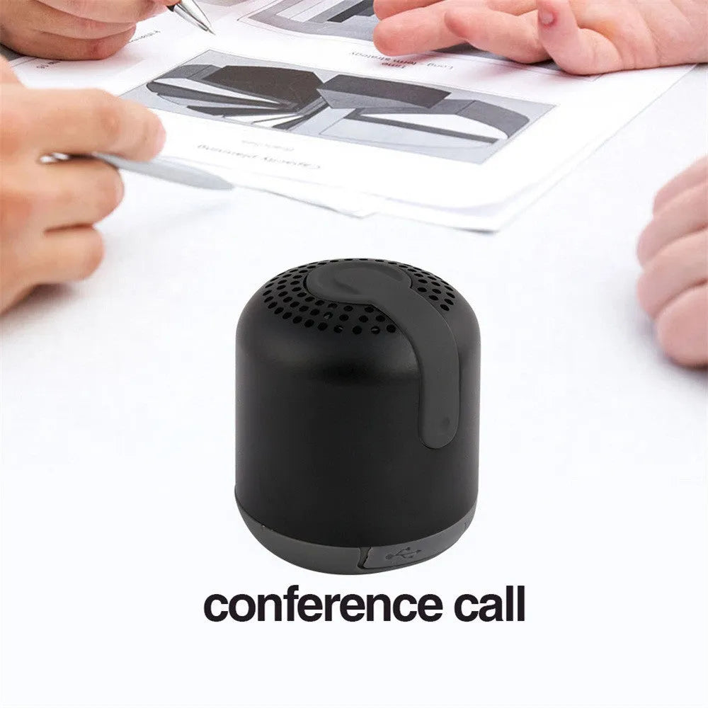 Hieha XQ11 cylinder-shaped mini Bluetooth speaker in metal housing with colour options