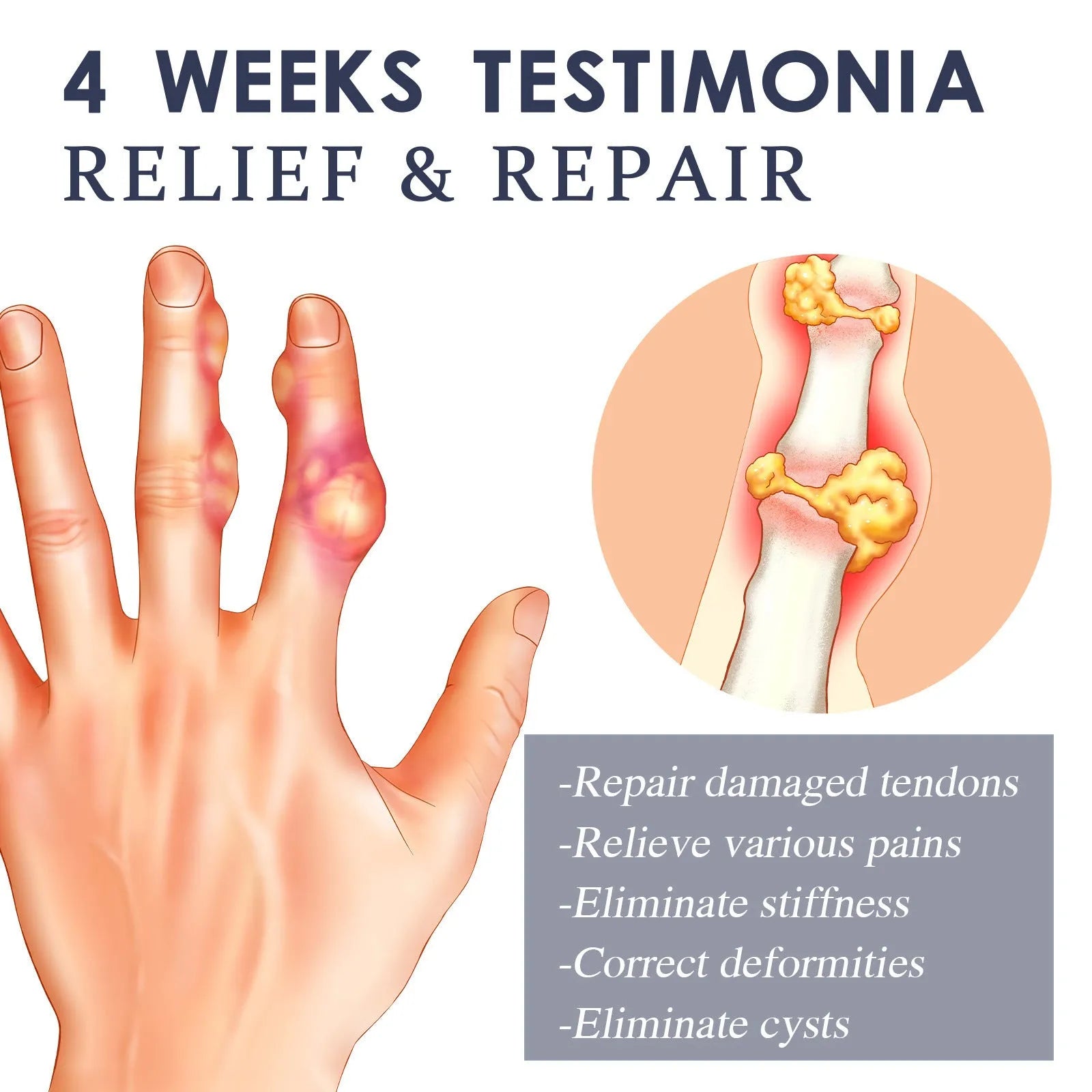 20g tube of joint pain massage care cream for topical application