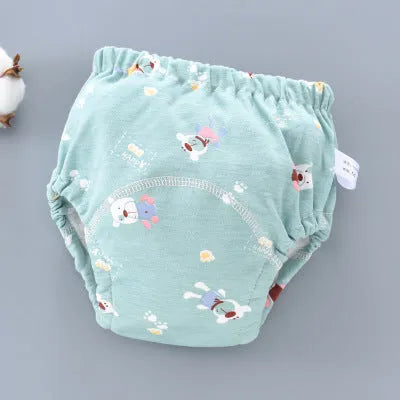 Pure cotton baby training pants, 6-layer gauze, washable diaper cover for potty training