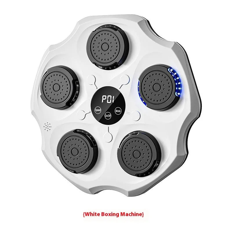 Bluetooth music boxing wall target with hanging design and adult gloves for home fitness training
