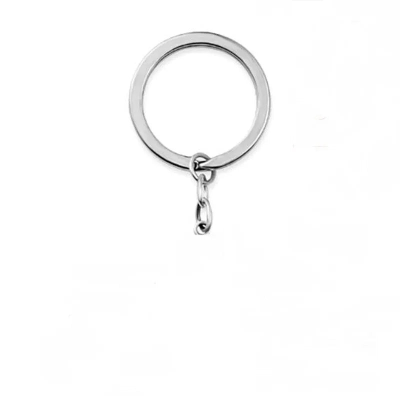 Custom pet photo titanium steel necklace keychain with cross box chain and pendant