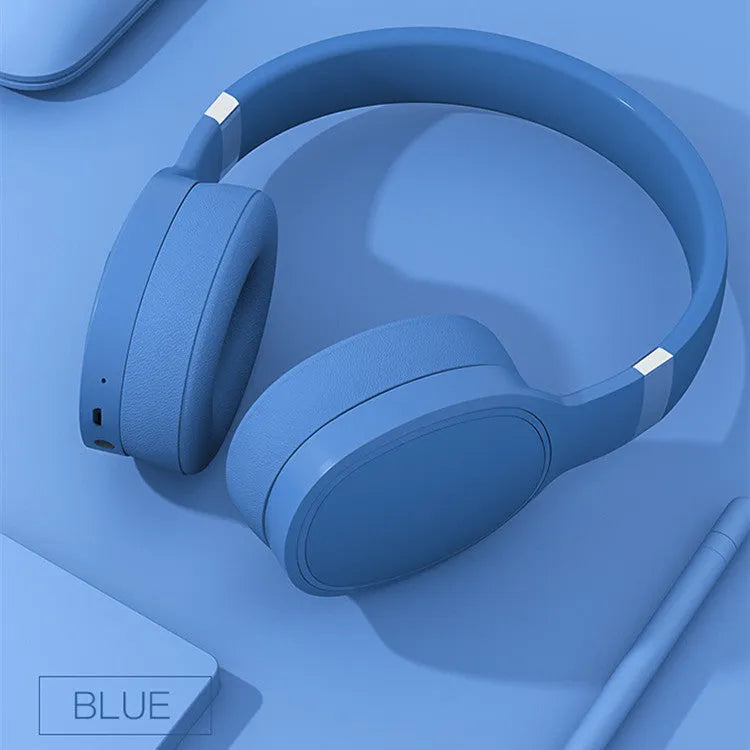 Wireless Bluetooth headset in available colours showing 40mm speaker drivers and Bluetooth 5.0 connectivity